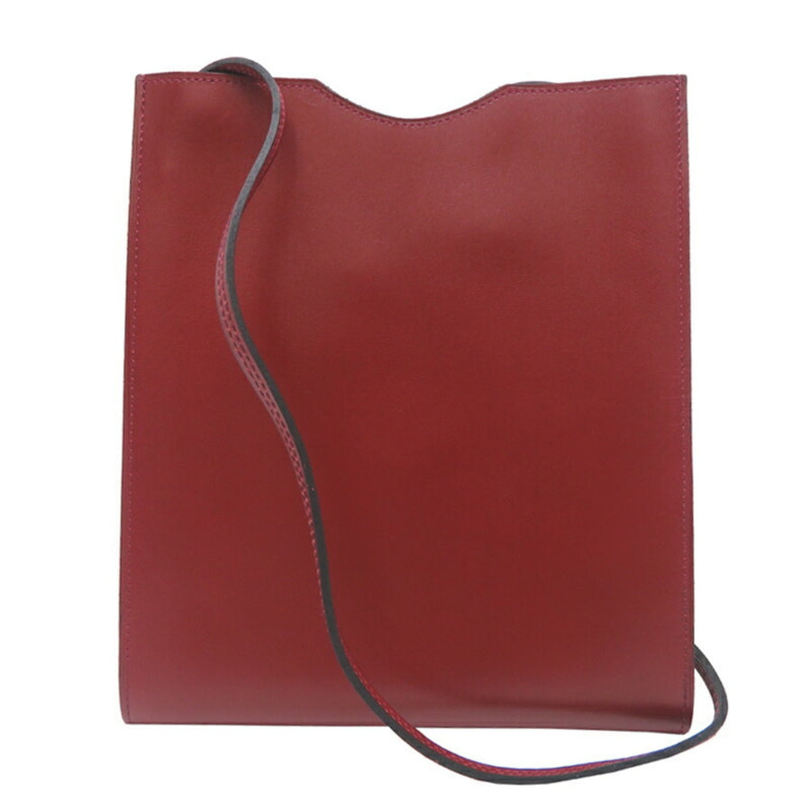 Hermès Red Leather Onimetou