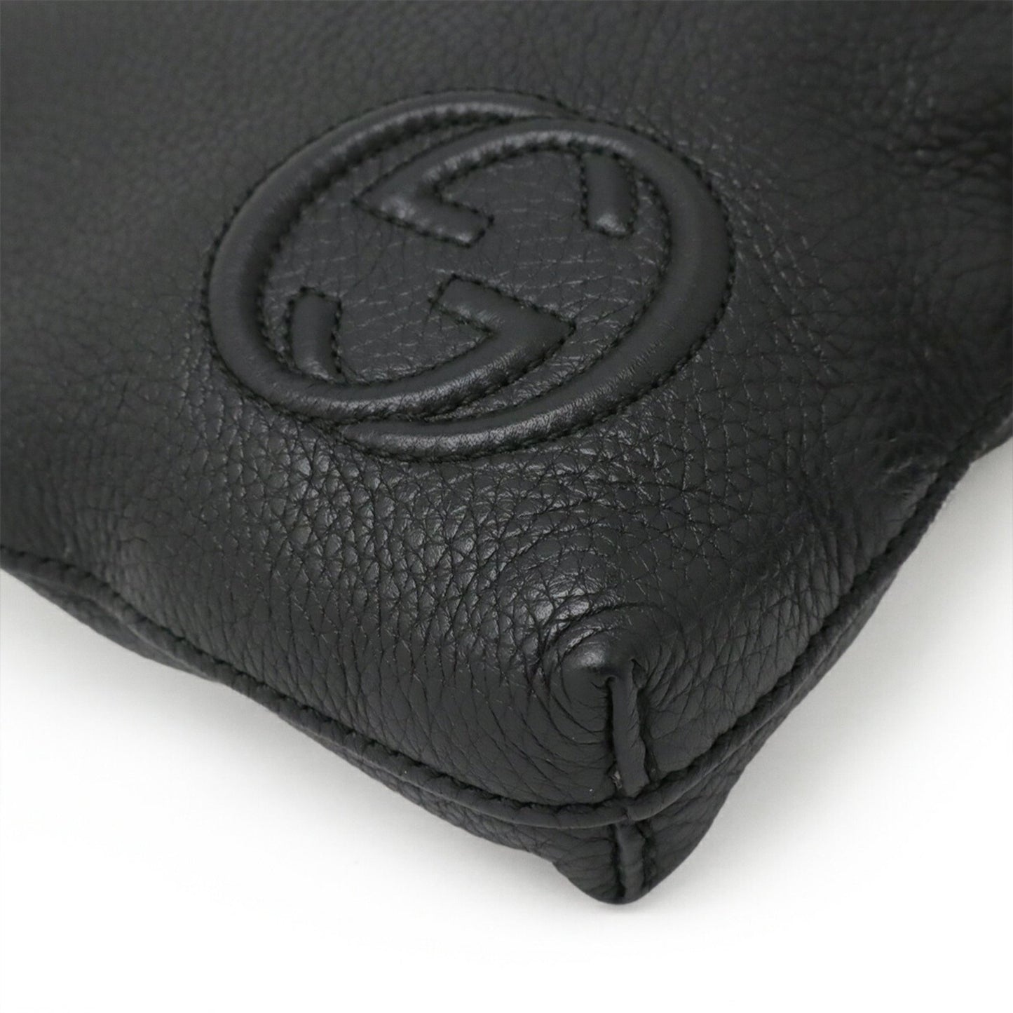 Gucci Black Leather Soho