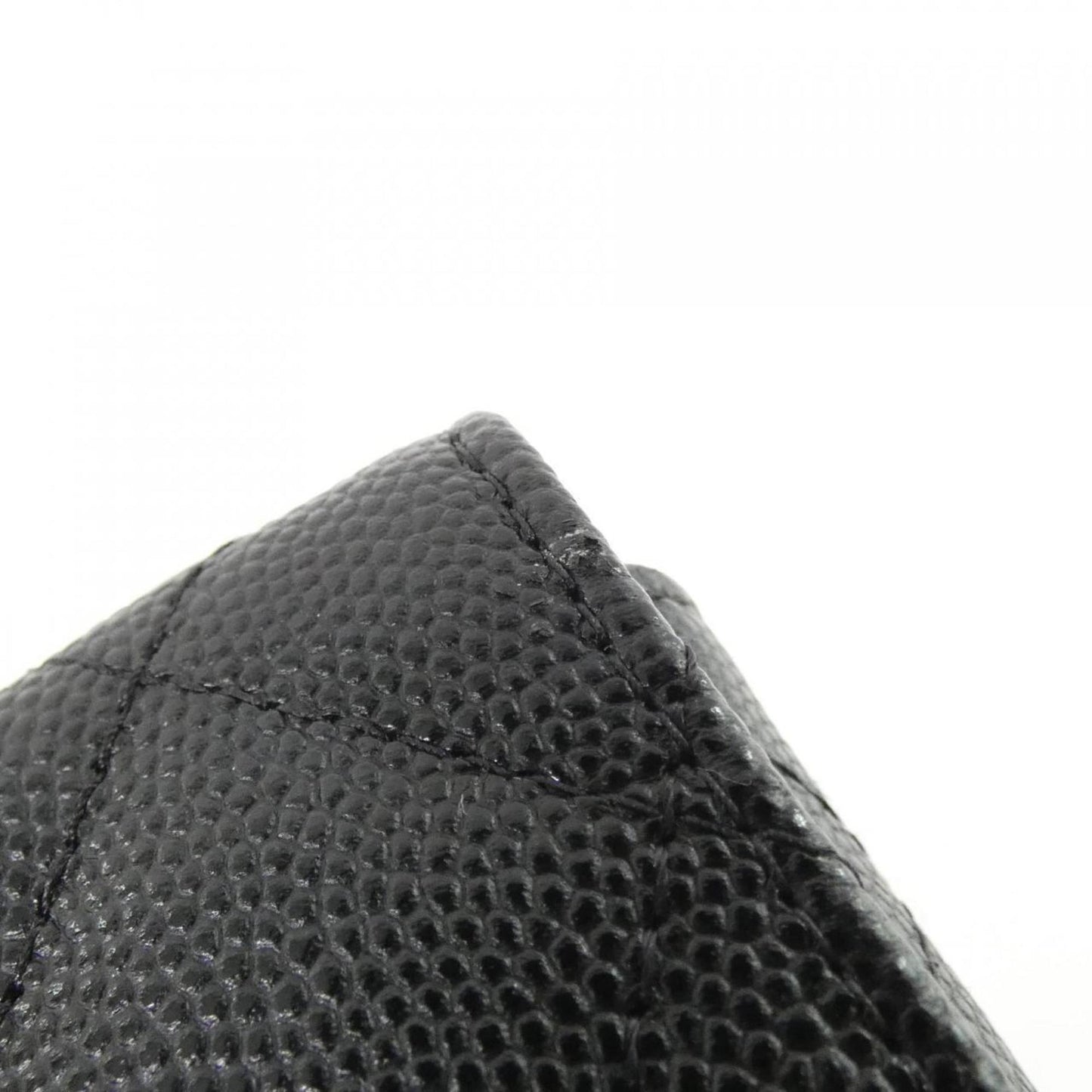 Chanel Black Leather Wallet On Chain