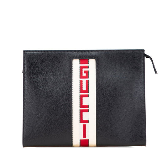 Gucci Black Leather Sherry