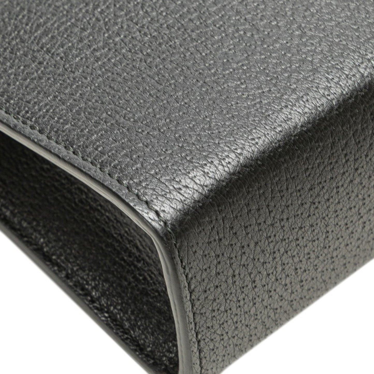 Gucci Black Leather Sherry