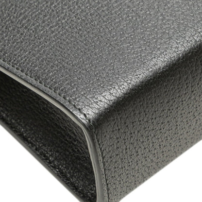 Gucci Black Leather Sherry