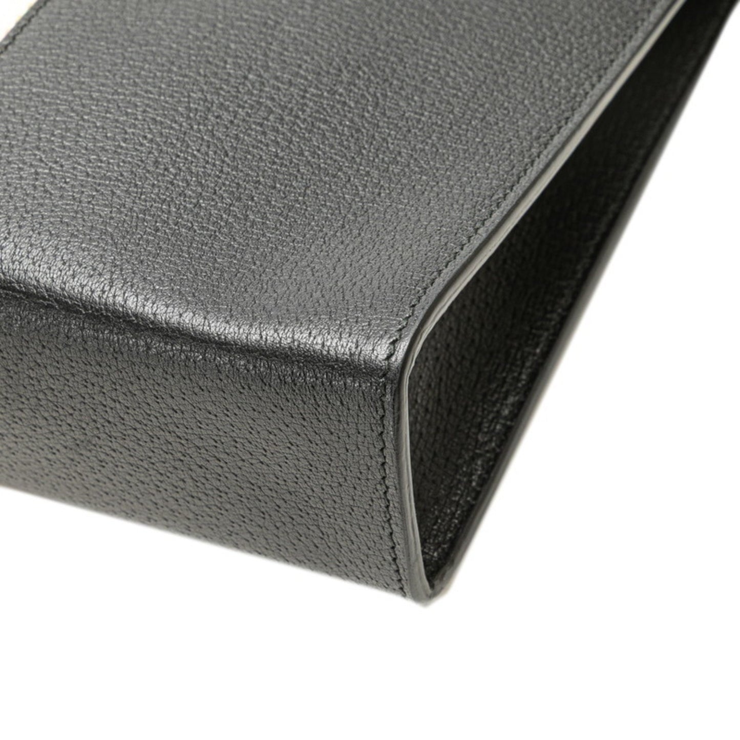 Gucci Black Leather Sherry
