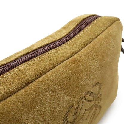 Loewe Brown Suede Amazona