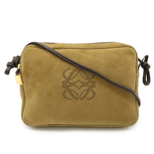 Loewe Brown Suede Amazona