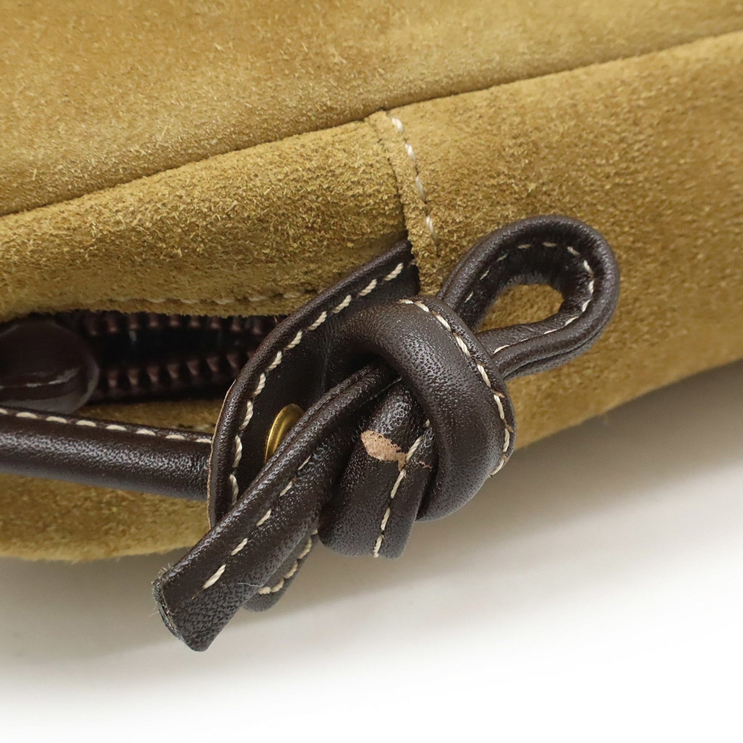 Loewe Brown Suede Amazona