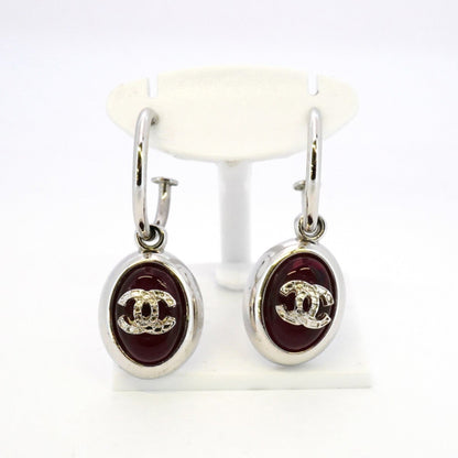 Chanel Silver Metal Coco Mark