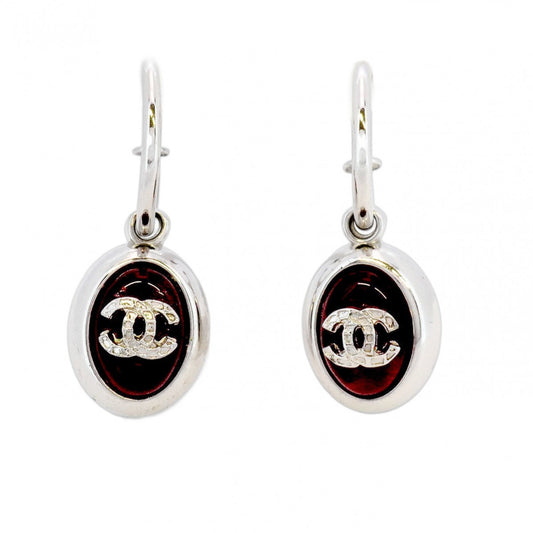 Chanel Silver Metal Coco Mark