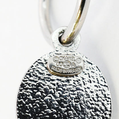 Chanel Silver Metal Coco Mark