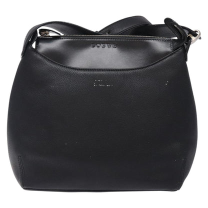 Loewe Black Leather Shoulder