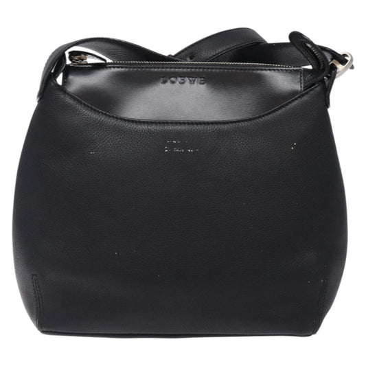 Loewe Black Leather Shoulder