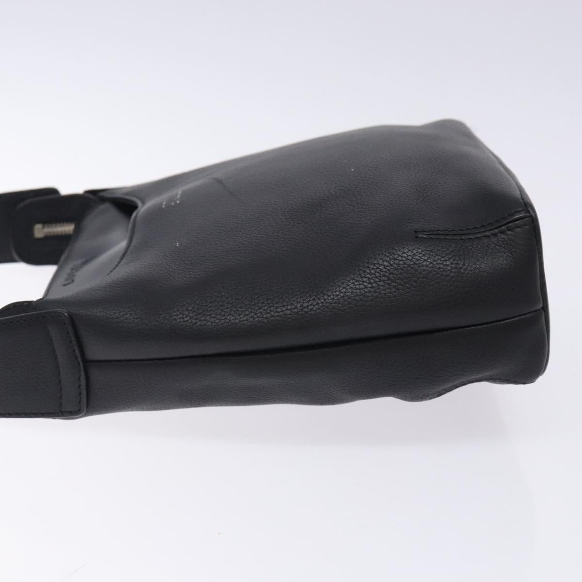 Loewe Black Leather Shoulder