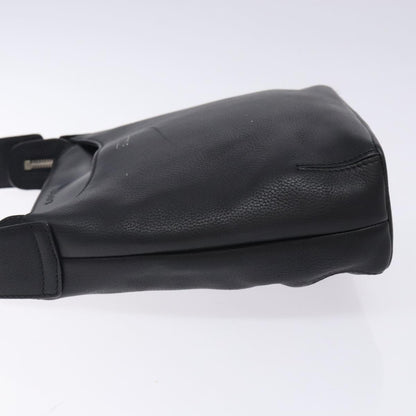 Loewe Black Leather Shoulder