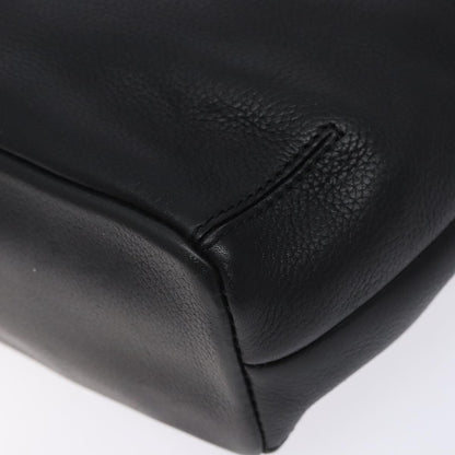 Loewe Black Leather Shoulder