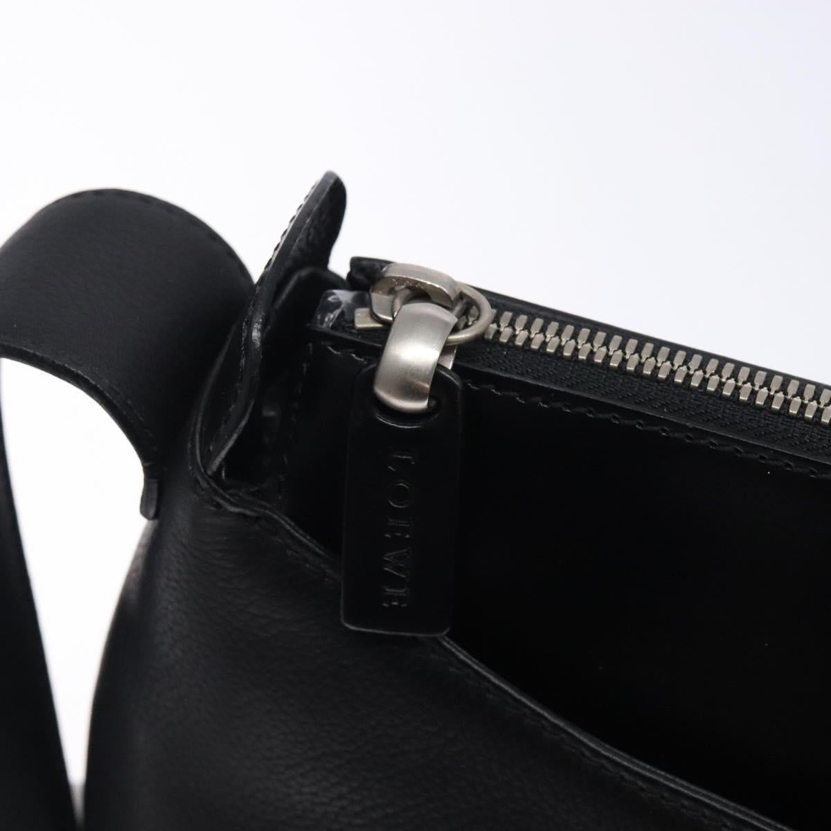 Loewe Black Leather Shoulder