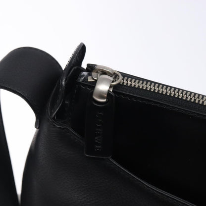 Loewe Black Leather Shoulder