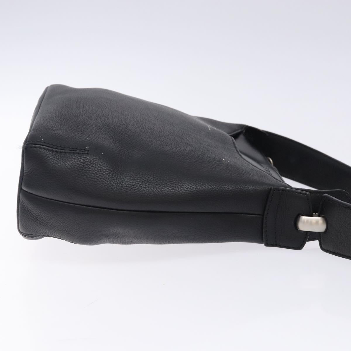 Loewe Black Leather Shoulder
