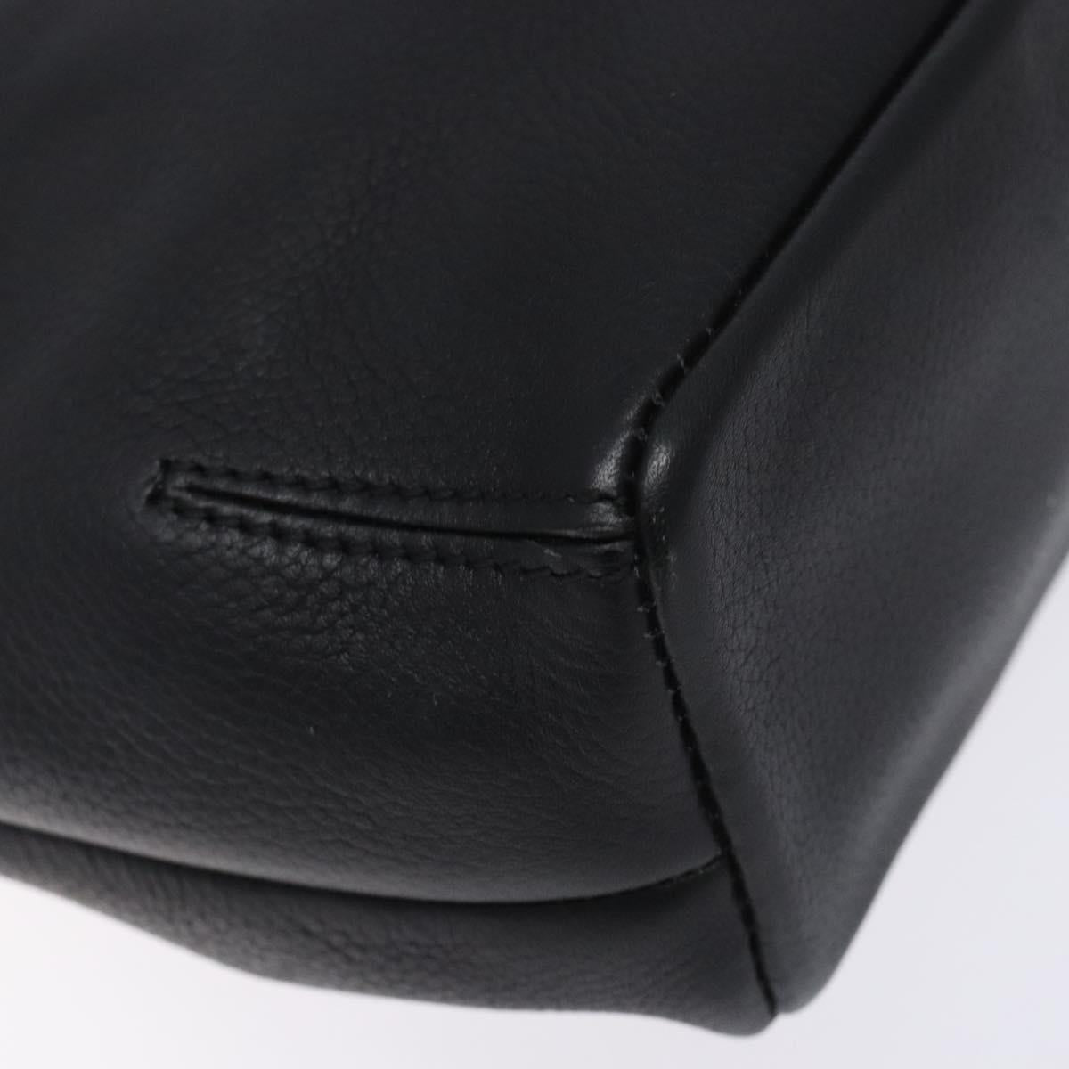 Loewe Black Leather Shoulder