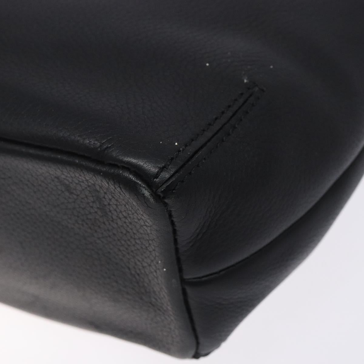 Loewe Black Leather Shoulder