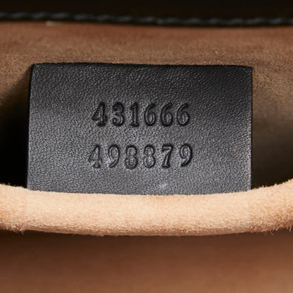 Gucci Black Leather Sylvie