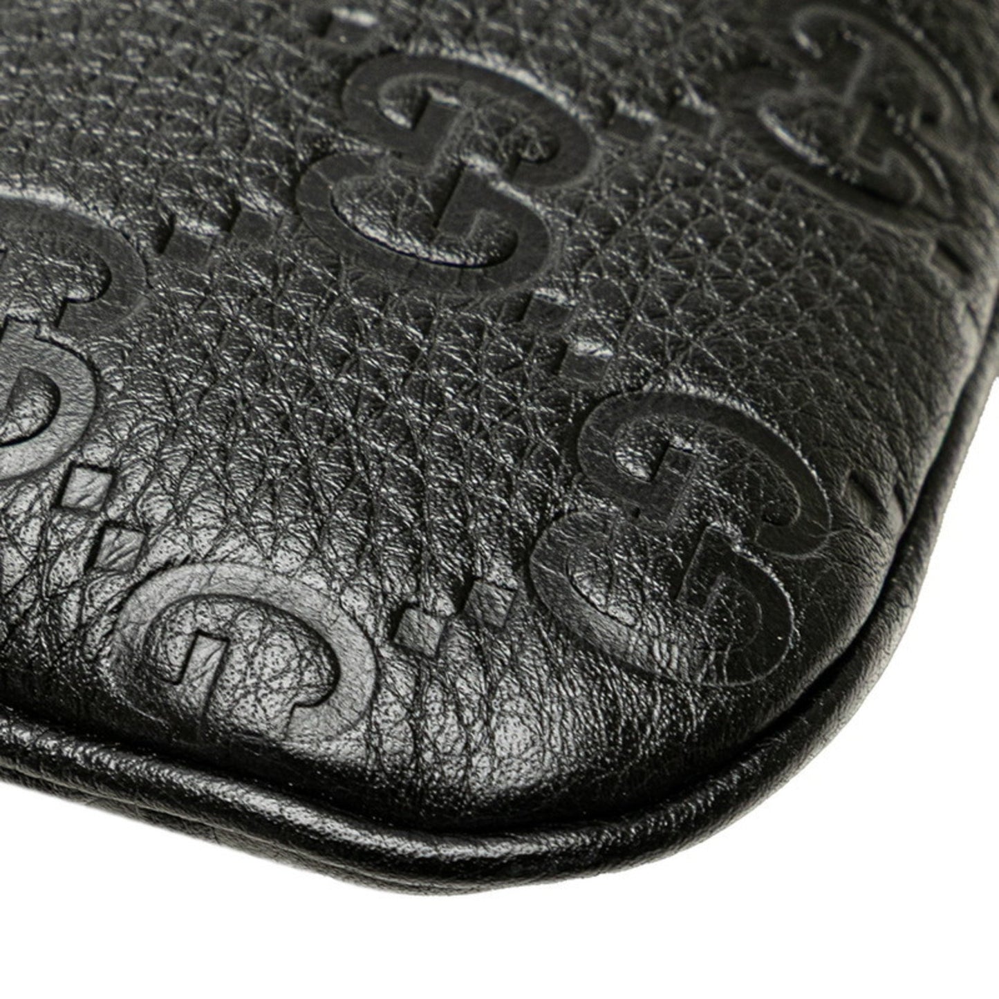 Gucci Black Leather --