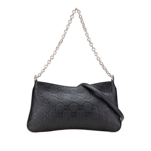 Gucci Black Leather --
