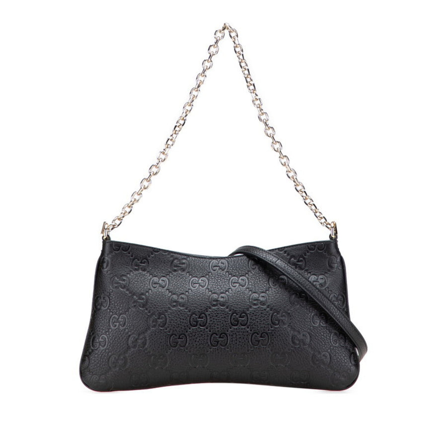 Gucci Black Leather --