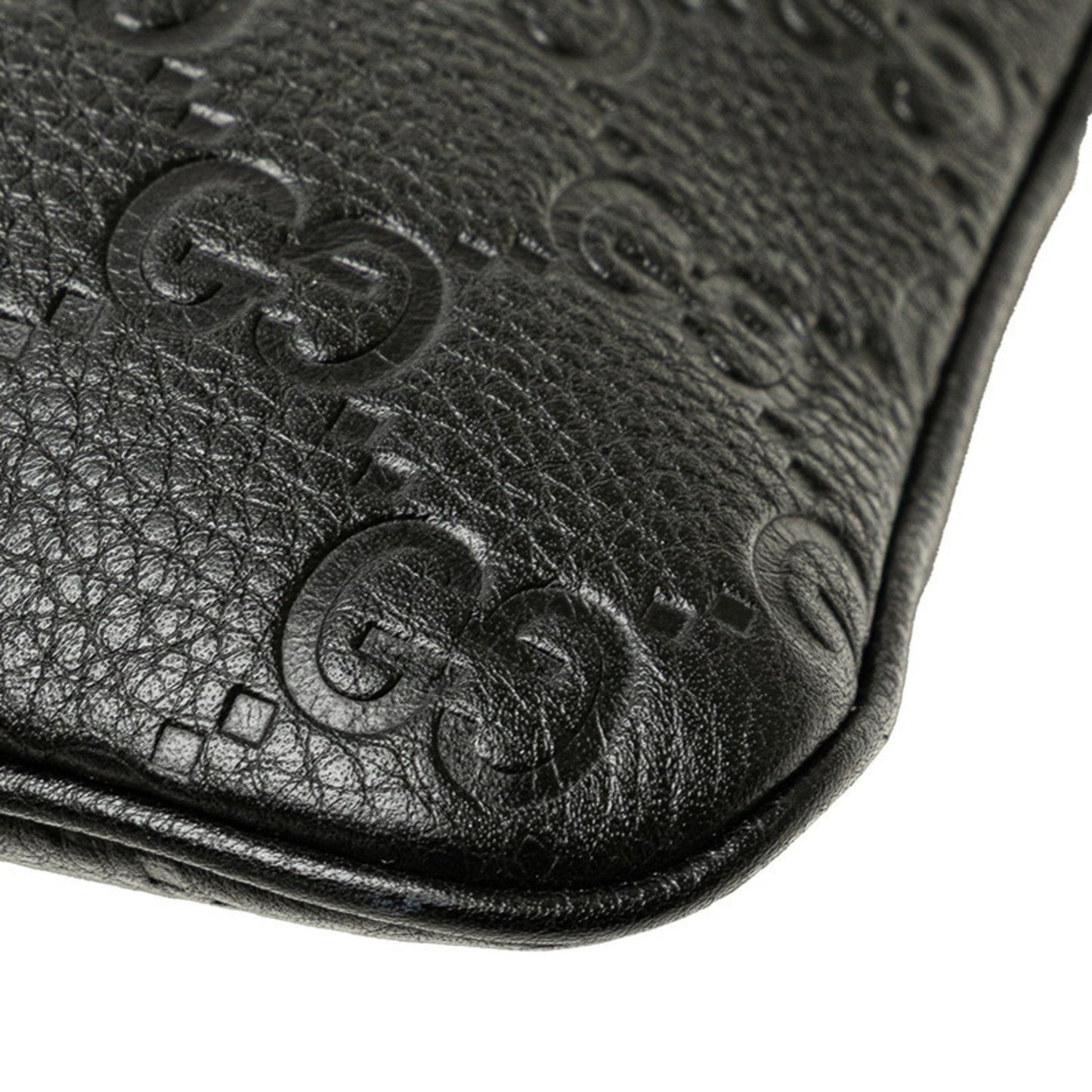 Gucci Black Leather --