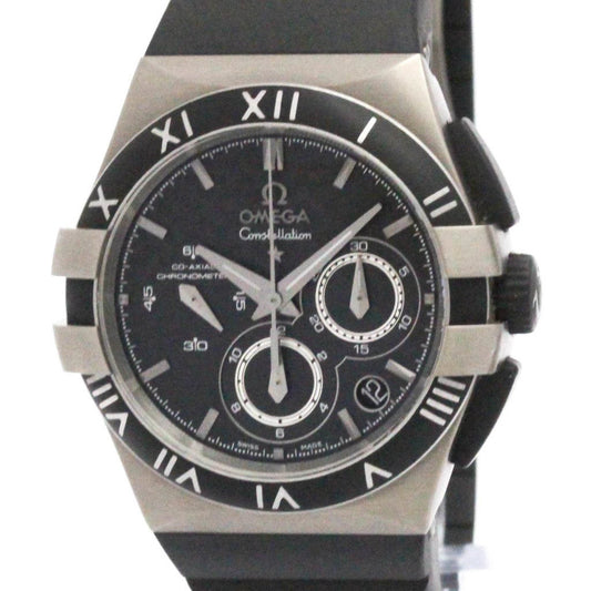 Omega Black Rubber Constellation