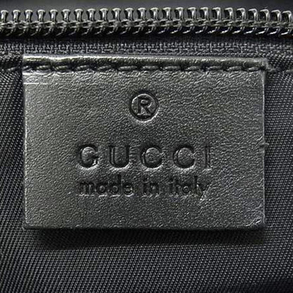 Gucci Black Canvas, Leather Sherry