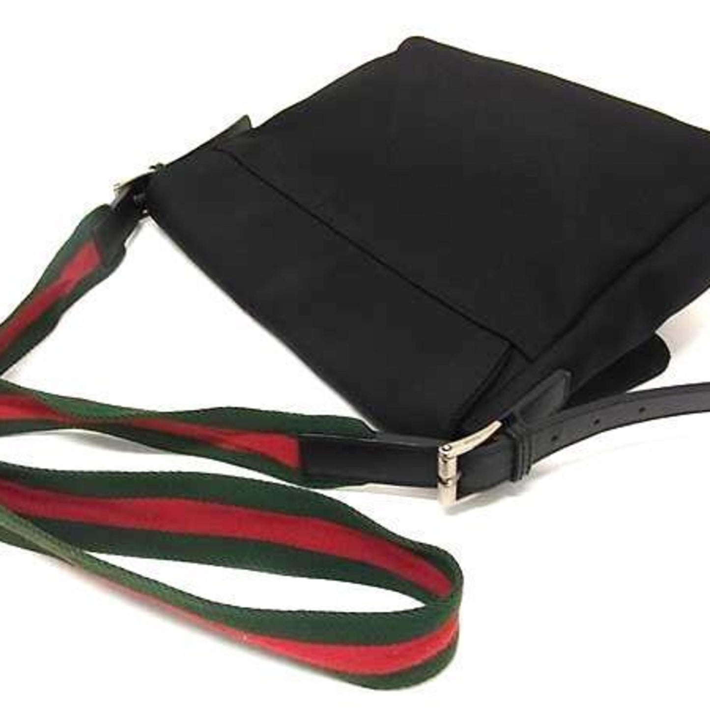 Gucci Black Canvas, Leather Sherry