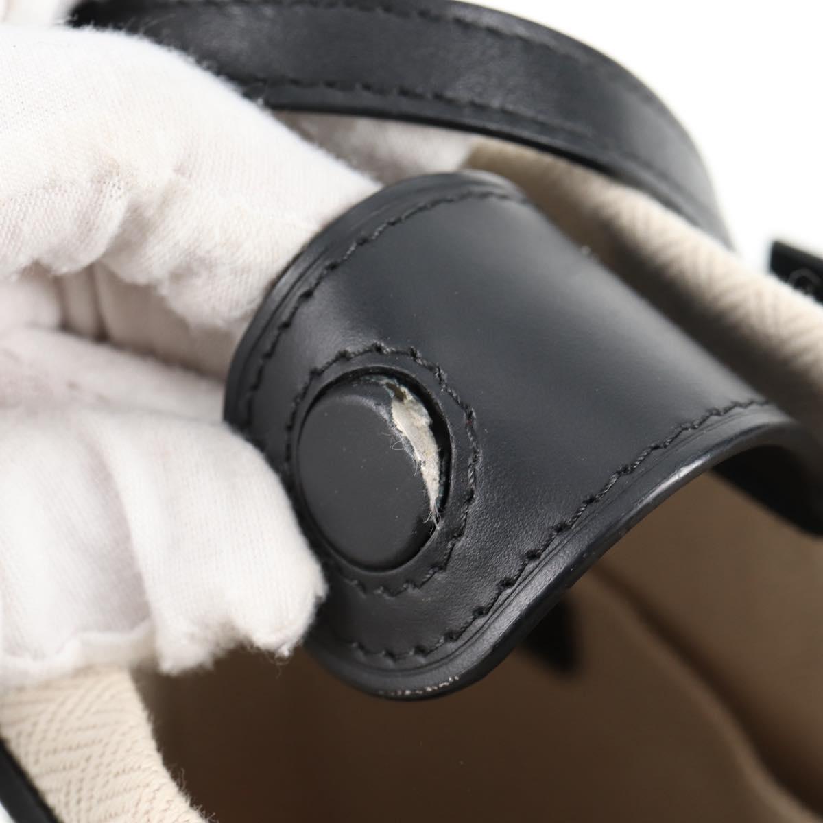 Loewe Black Leather Shoulder