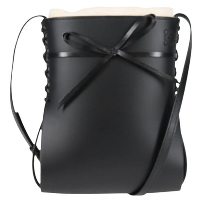 Loewe Black Leather Shoulder