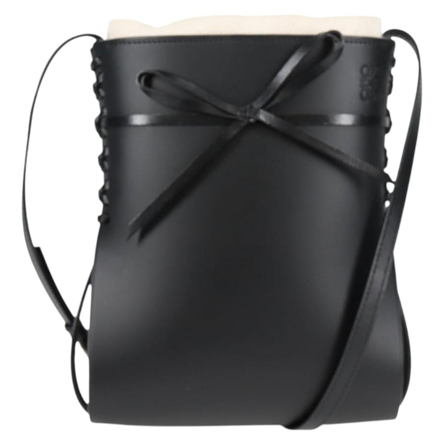 Loewe Black Leather Shoulder