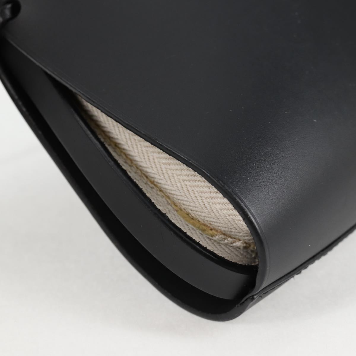 Loewe Black Leather Shoulder