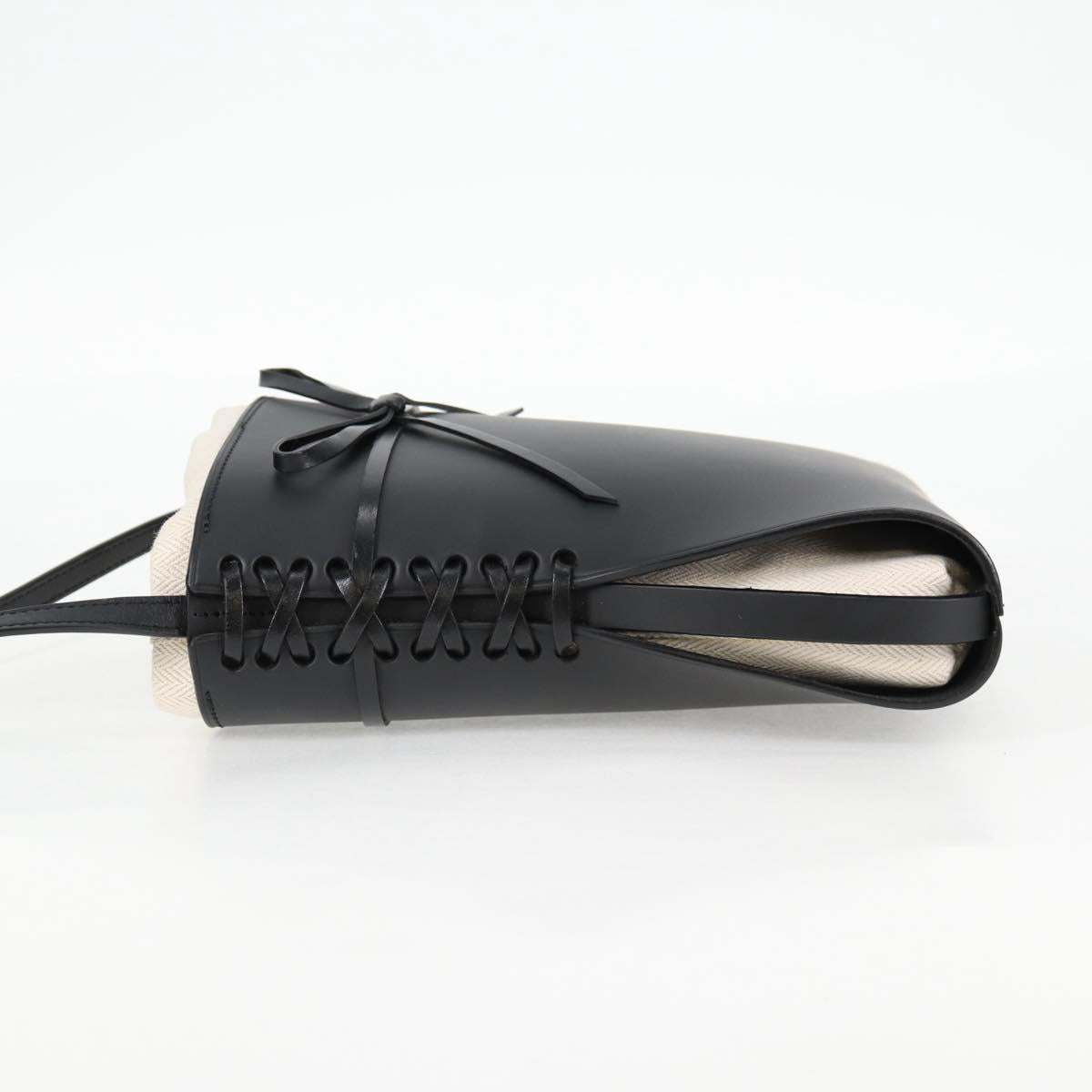 Loewe Black Leather Shoulder