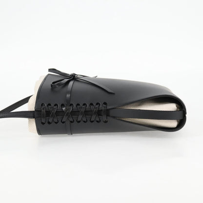 Loewe Black Leather Shoulder