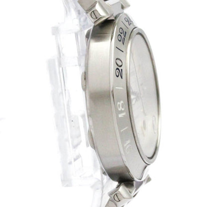 Cartier Silver Steel Pasha C