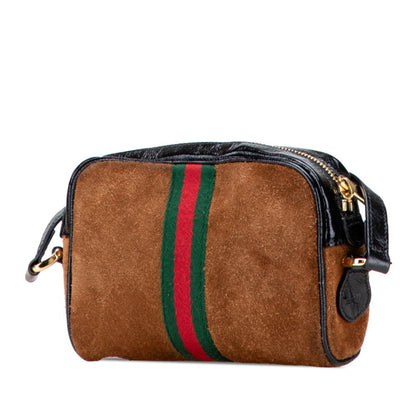 Gucci Brown Suede Ophidia