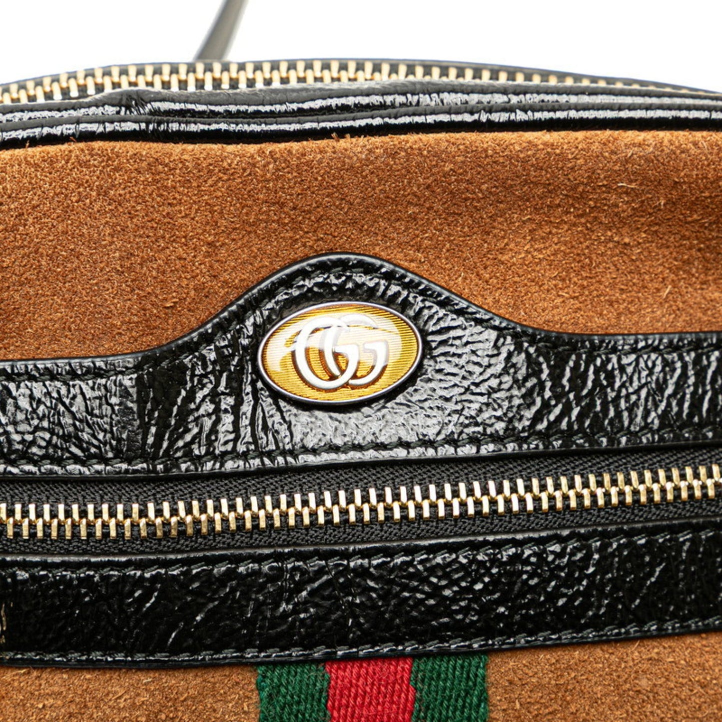 Gucci Brown Suede Ophidia