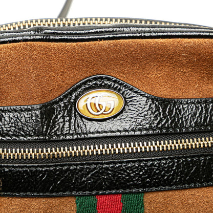 Gucci Brown Suede Ophidia