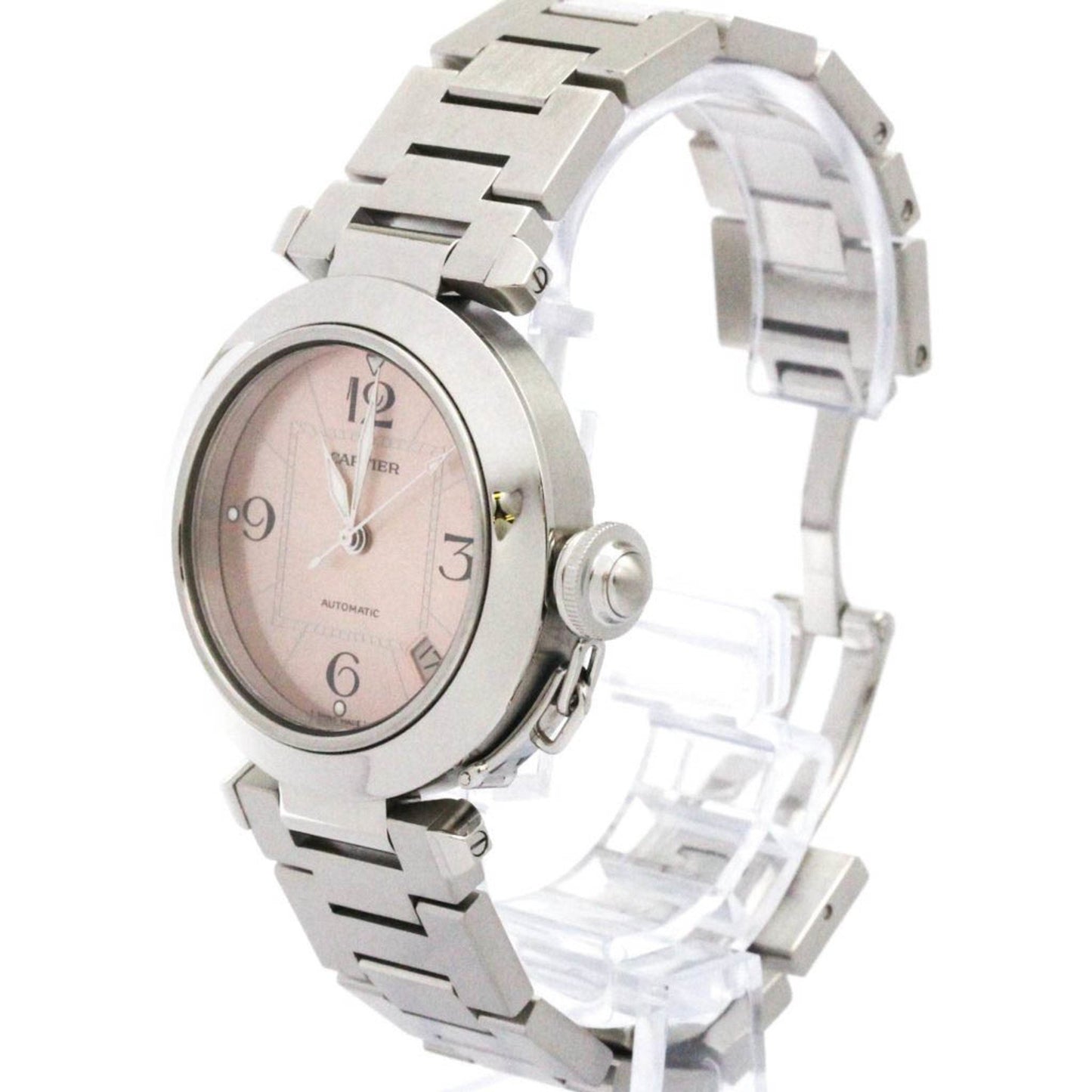 Cartier Pink Steel Pasha C