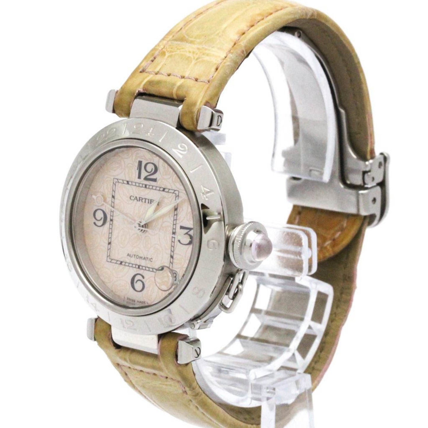 Cartier Pink Leather Pasha C