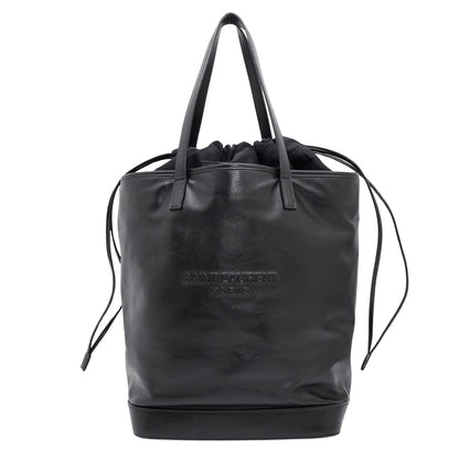 Saint Laurent Black Leather Teddy