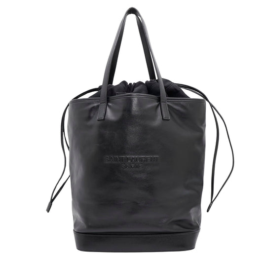 Saint Laurent Black Leather Teddy