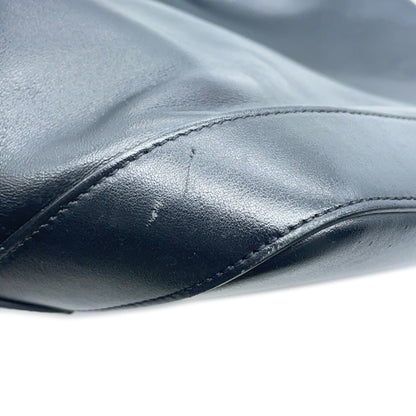 Saint Laurent Black Leather Teddy