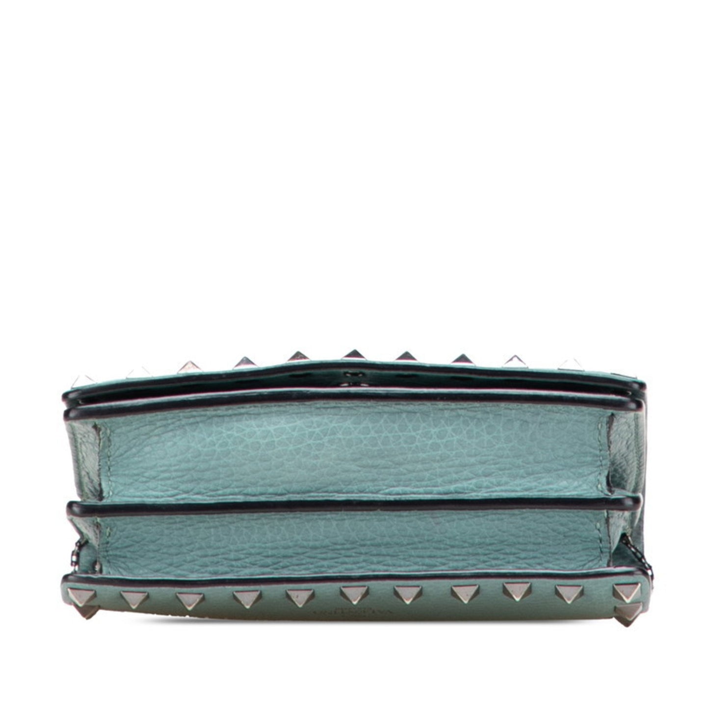 Valentino Garavani Green Leather Rockstud
