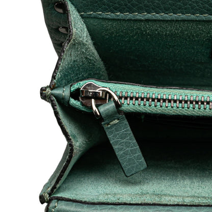 Valentino Garavani Green Leather Rockstud