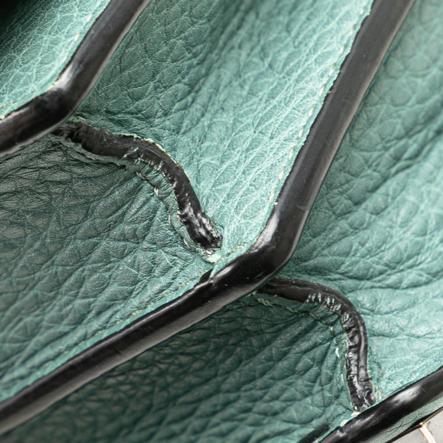 Valentino Garavani Green Leather Rockstud