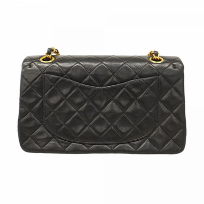 Chanel Black Leather Timeless 23